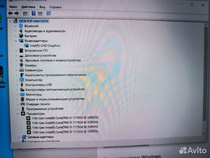 Ноутбук Acer aspire 3 i3 11 th gen, 8 озу