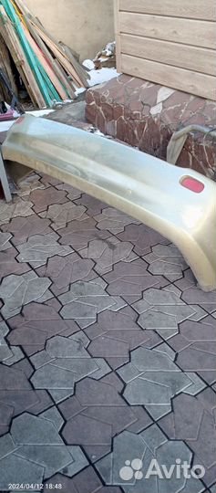 Задний бампер тойота ипсум