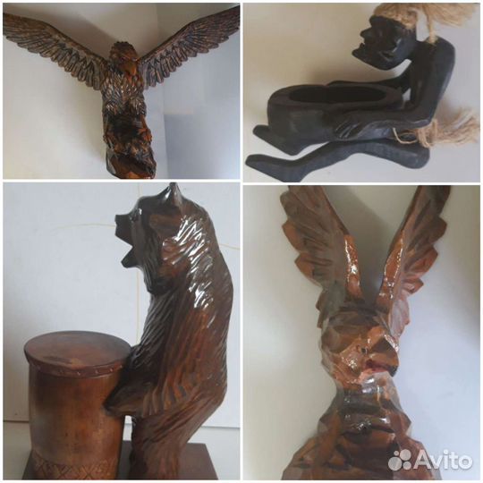 Фигуры из дерева