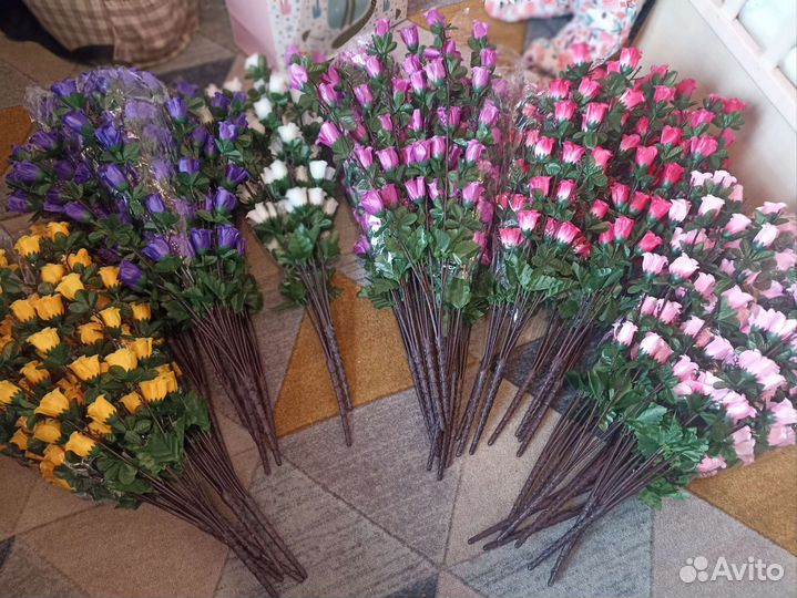 Искусственные цветы букеты