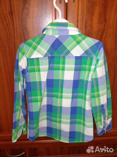Рубашках в клетку 116р