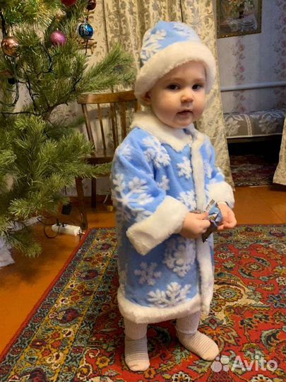 Костюм снегурочки детский