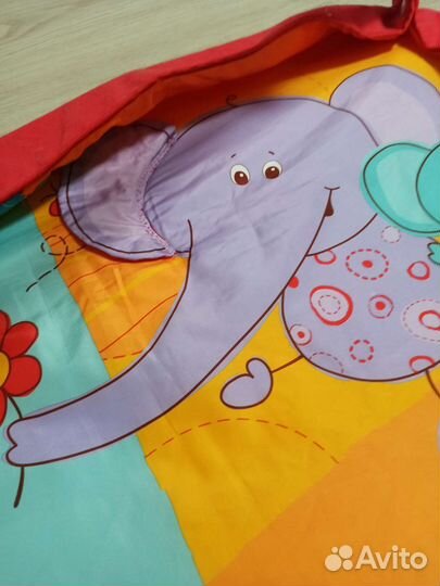 Развивающий коврик tiny love разноцветное safari