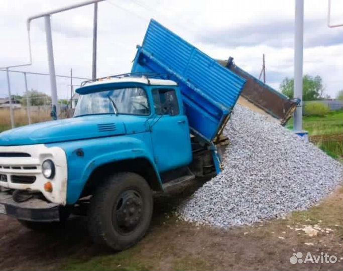 Песок щебень доставка