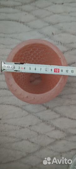 Стеклянный плафон для люстры