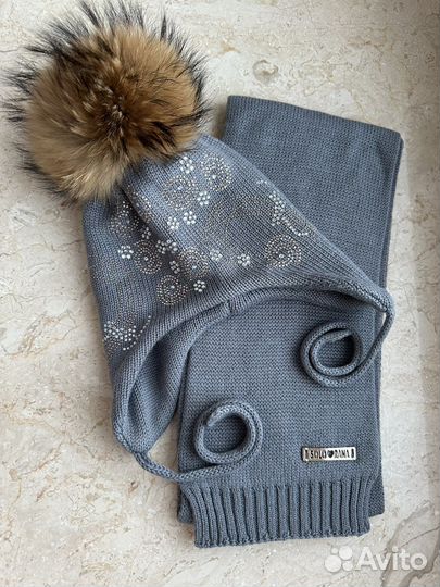 Комплект шапка, шарф Solorana S (48-50)