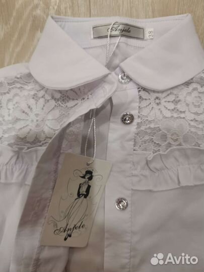 Школьная блуза для девочки новая
