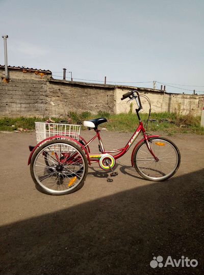 Трехколесный велосипед для взрослых