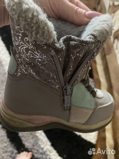 Ботинки зимние для девочки размер 26