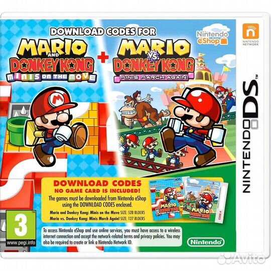 Mario and Donkey Kong + Mario vs. Donkey Kong (код