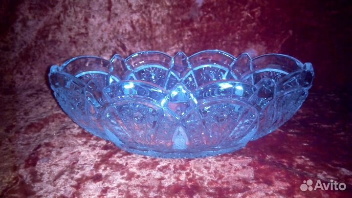 Салатницы СССР хрусталь