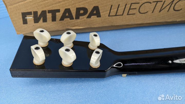 Гитара укулеле шестиструнная классическая 58см