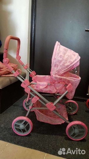 Melobo Коляска люлька для кукол (арт. 9368)