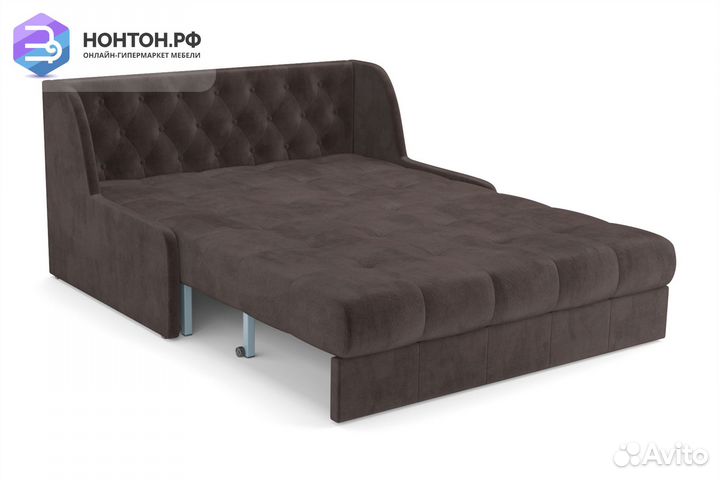 Диван аккордеон Барон №6 коричневый