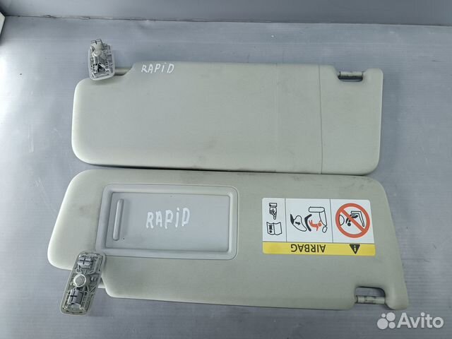 Козырёк солнцезащитный Skoda Rapid