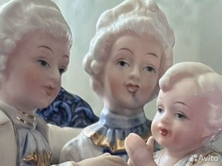 Фарфоровые статуэтки дети германия