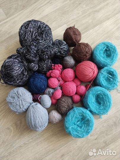 Пряжа для вязания пакетом