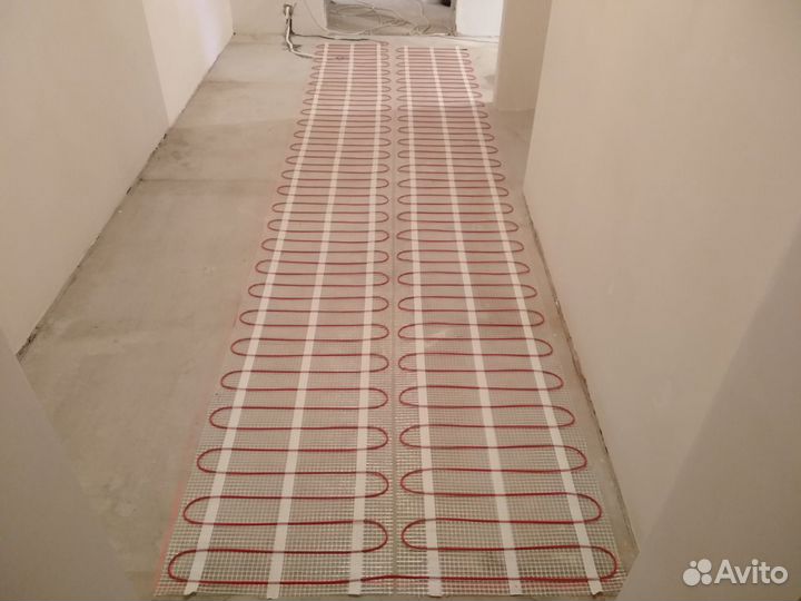 Теплый пол под плитку и стяжку