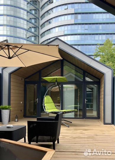 Для двоих - сауна и банный чан