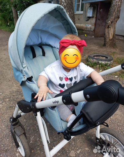 Коляска 2 в 1 lndigo