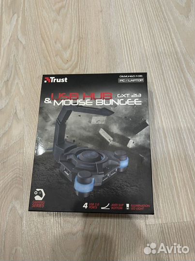 Игровой USB-хаб 20816 trust GXT 213 4xusb