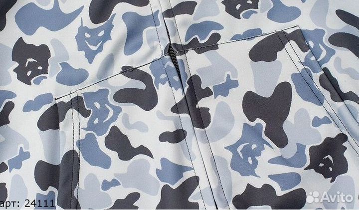 Худи Голубое