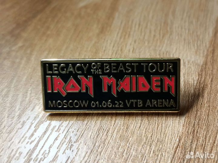 Значки Soulfly, Iron Maiden, Metallica