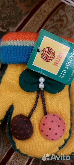 Рукавички детские