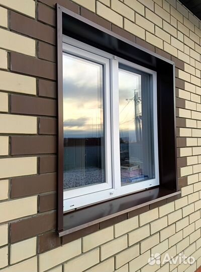 Наружные откосы