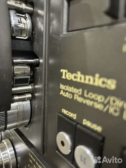 Катушечный магнитофон technics rs-1700