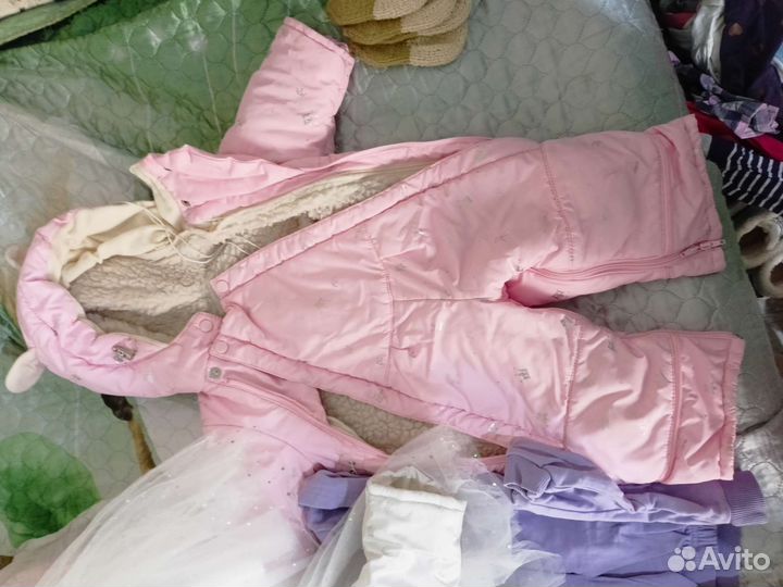 Детские вещи б/у 80-86