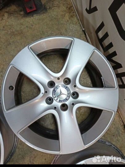 Диски ориг Mercedes r17 5 112 dia 66,6