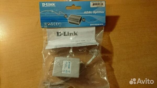 Adsl - сплиттер D-link DSL-30CF