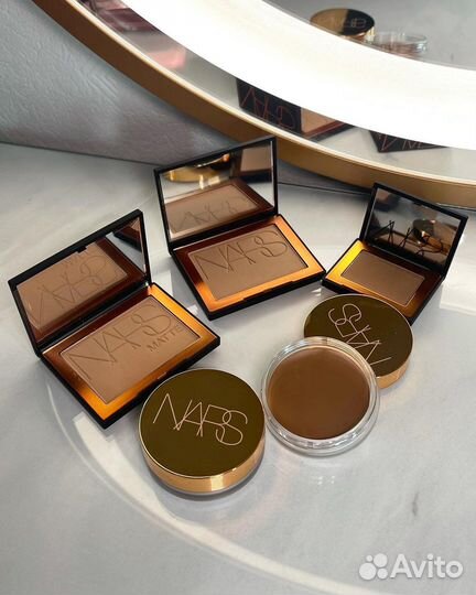 Nars бронзер Laguna, румяна Orgasm