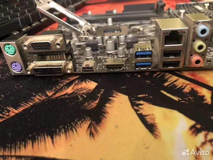 Материнская плата Asus B250M-A 1151 под ремонт