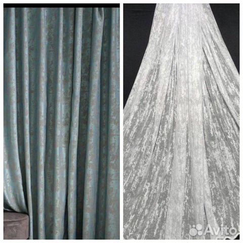 Новый комплект штор