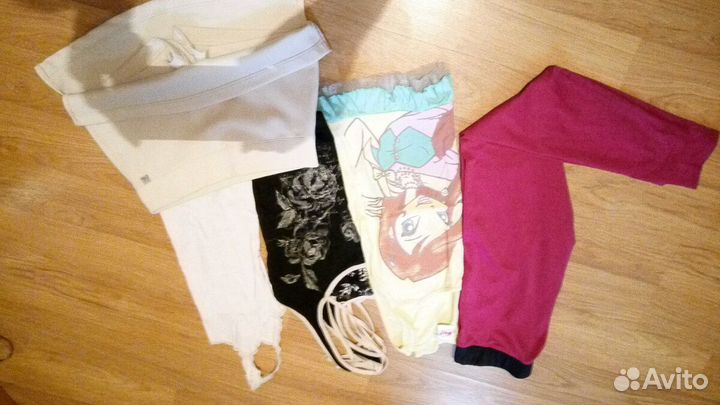 Вещи пакетом на девочку 146-154 рост