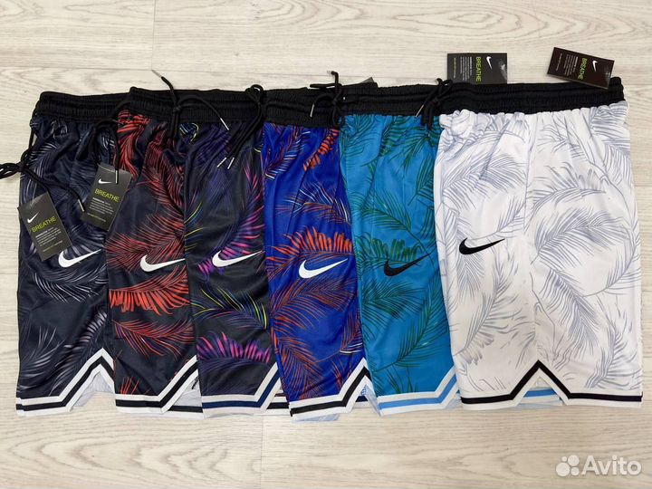 Шорты Nike фиолетовые