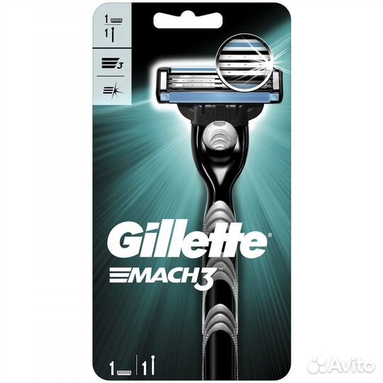 Gillette станки Mach3, Fusion, Styler, Venus