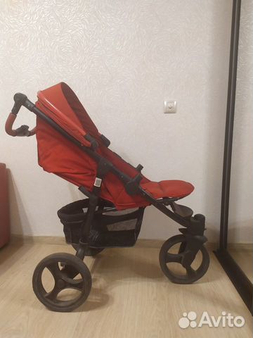 Коляска прогулочная Babyton Trio Red