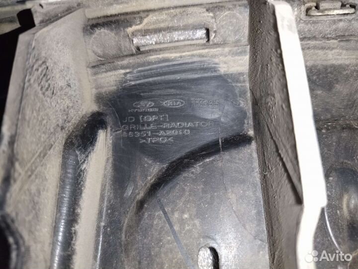 Решётка радиатора Ceed JD дорестайл