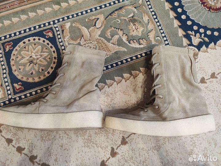 Ботинки Yeezy Season 4 Crepe Boot Taupe (45)