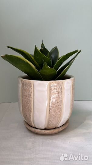 Керамический горшок, ручная работа