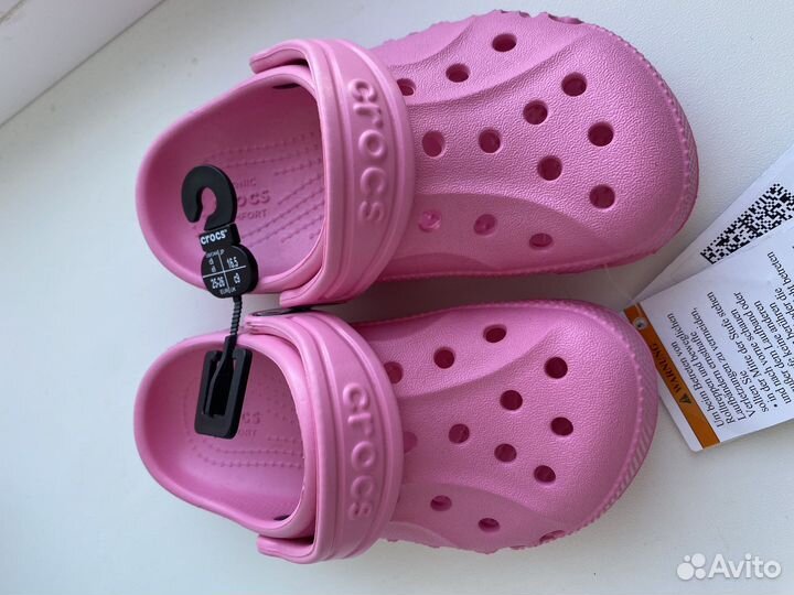 Crocs сабо новые c9
