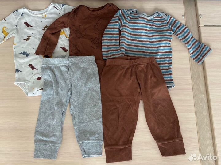 Пакет вещей на мальчика 9 12 месяцев (24 шт.)