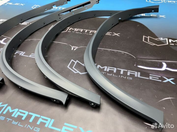 Расширители арок BMW X6 F16 под окрас