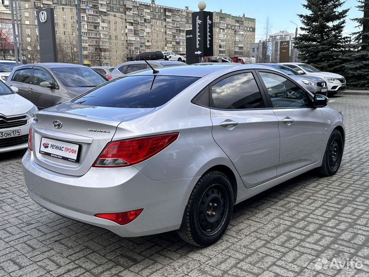 Hyundai Solaris 1.6 МТ, 2015, 151 600 км