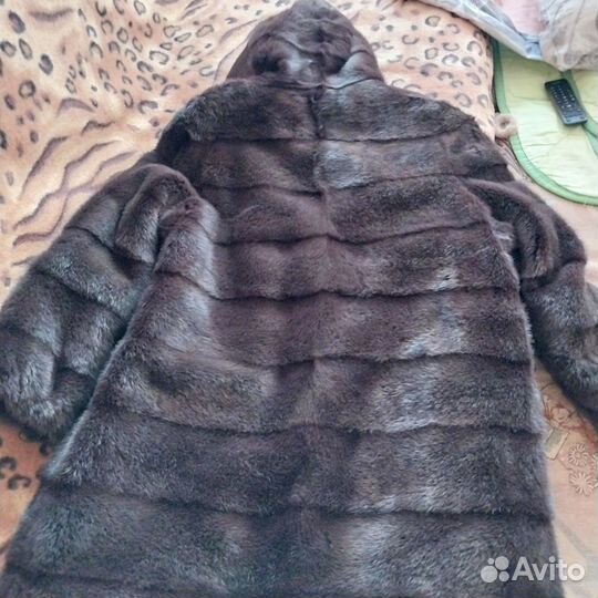 Шуба норковая 48 50 бу