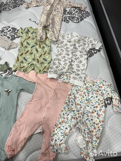 Одежда для новорожденных пакетом на девочку