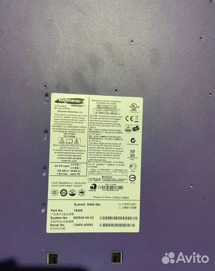 Extreme Summit x460-48x опт